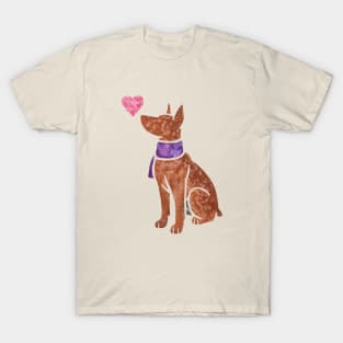 German Pinscher watercolour T-Shirt